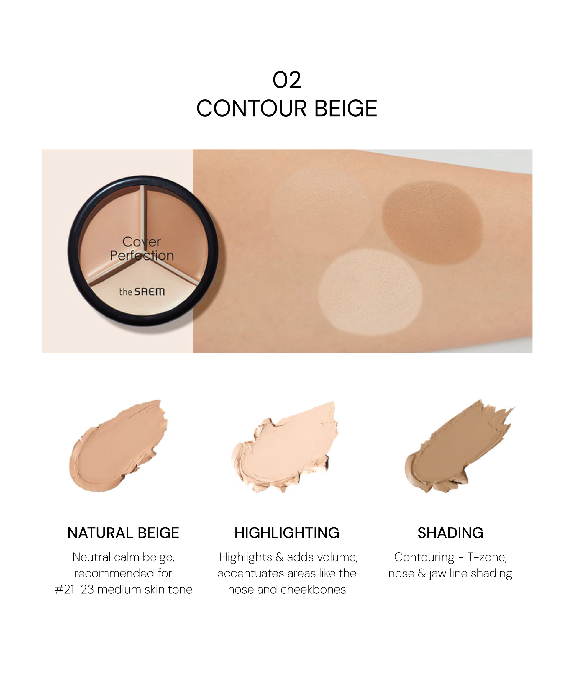 Cover Perfection Triple Pot Concealer