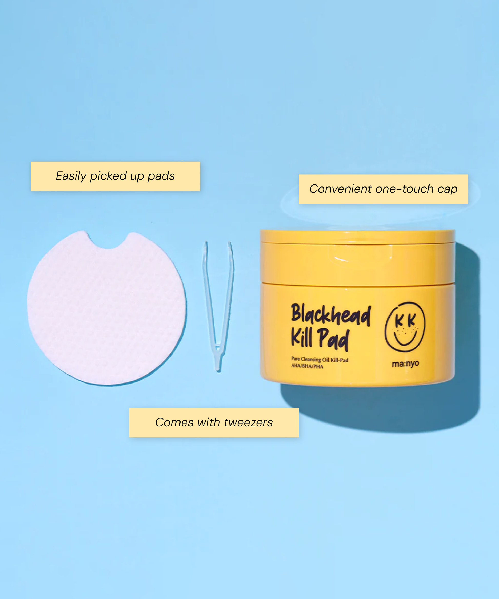 Blackhead Pure Cleansing Oil Kill-Pad