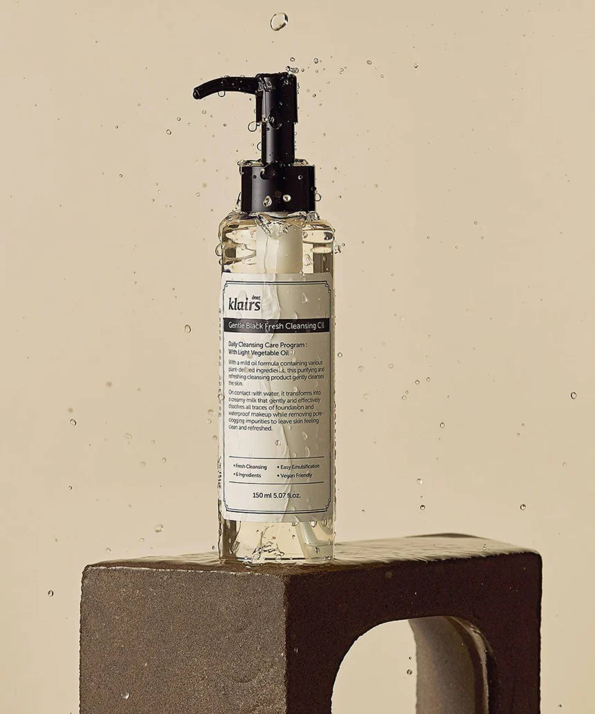 Gentle Black Fresh Cleansing Oil