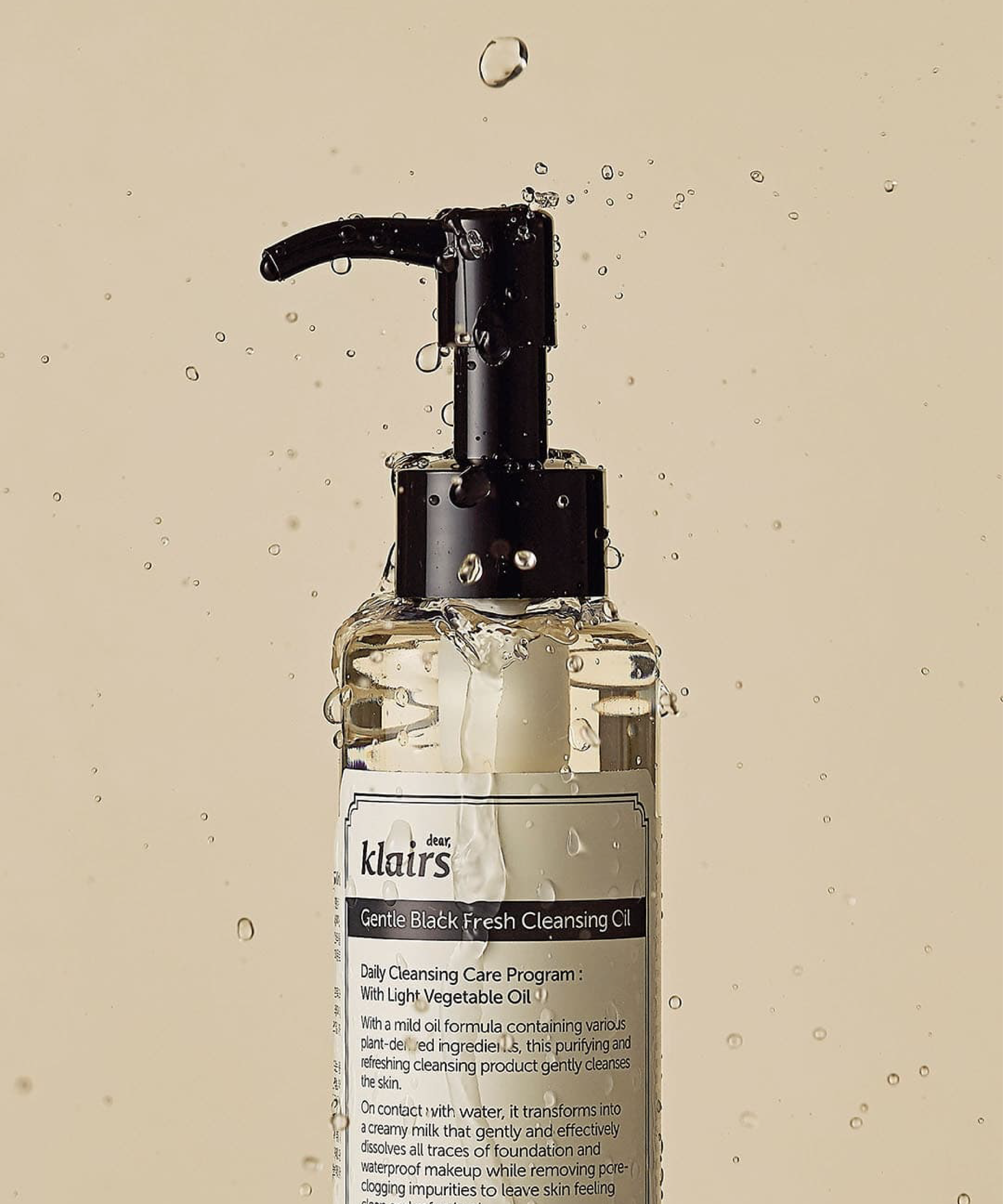 Gentle Black Fresh Cleansing Oil