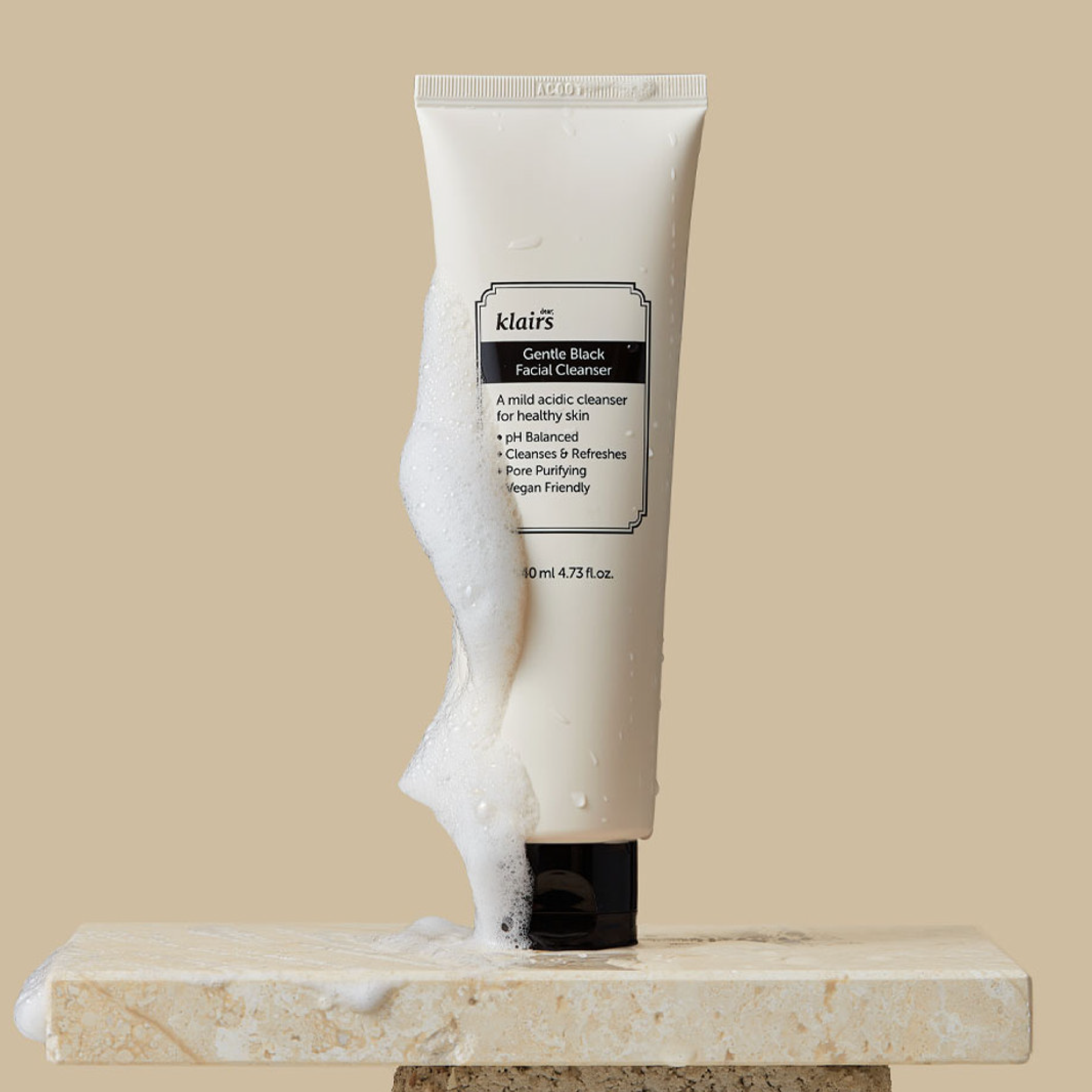 Gentle Black Facial Cleanser