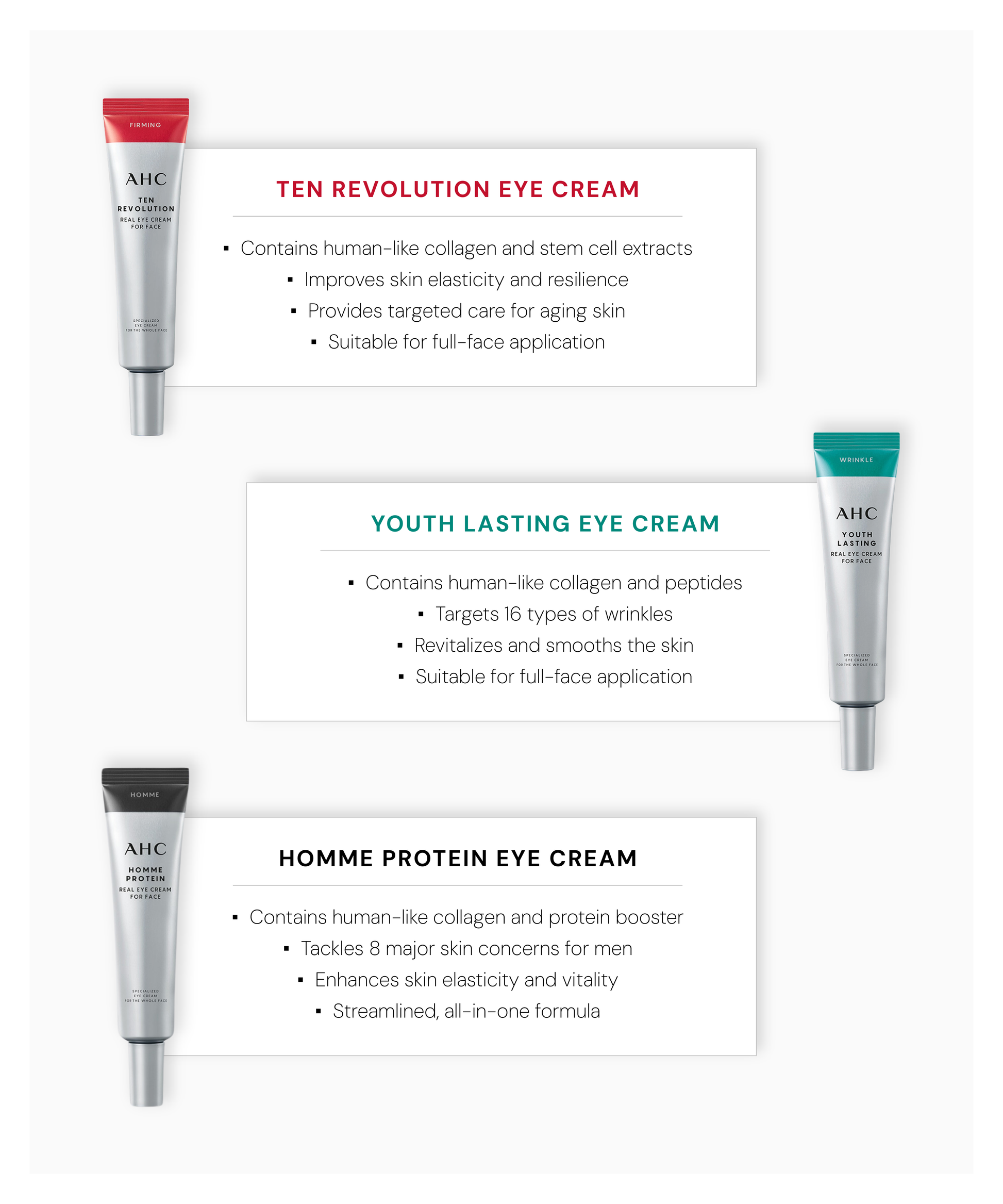 Youth Lasting Real Eye Cream For Face