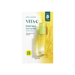 Green Tangerine Vita-C Dark Spot Care Serum Sheet Mask