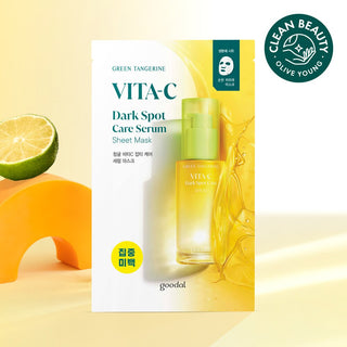 Green Tangerine Vita-C Dark Spot Care Serum Sheet Mask