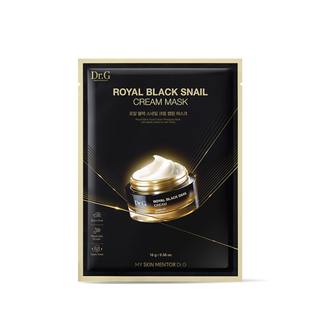 Royal Black Snail Cream Sheet Mask